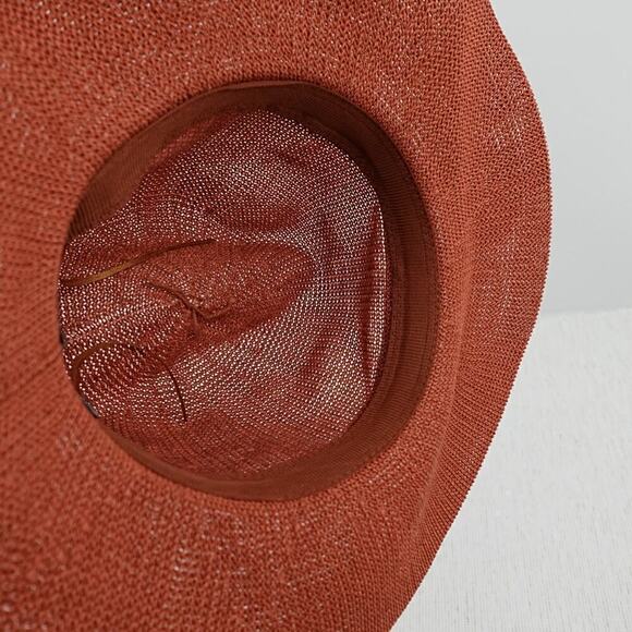 Marcus Adler New York Panama Hat Rust Classic Sun Protection - Picture 6 of 8